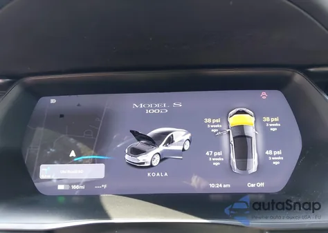 2018 Tesla Model S 100D/75D/P100D from USA, damaged, VIN 5YJSA1E23JF285107